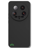 Hoesje Xiaomi 14 Ultra – Zwart Siliconen Softcase met Camera Bescherming