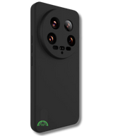 Hoesje Xiaomi 14 Ultra – Zwart Siliconen Softcase met Camera Bescherming