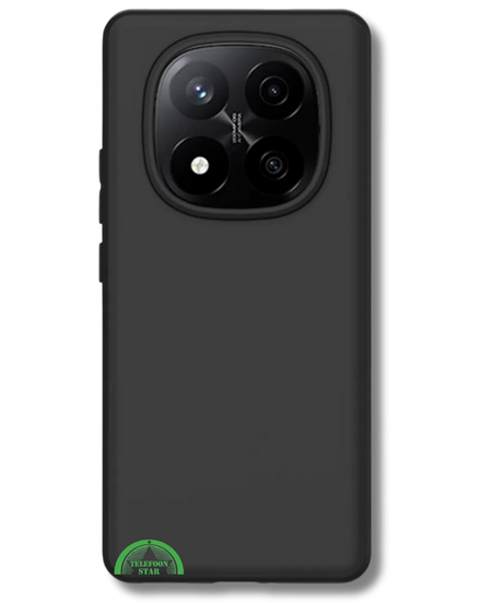 Hoesje Xiaomi Redmi 14 Pro Zwart Softcase met Camera Bescherming