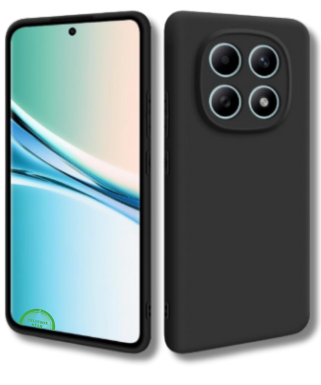 Hoesje voor Xiaomi Redmi Note 15 5G Zwart Siliconen