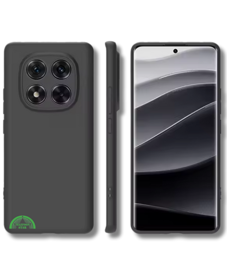 Hoesje voor Xiaomi Redmi Note 15 Pro Zwart Siliconen