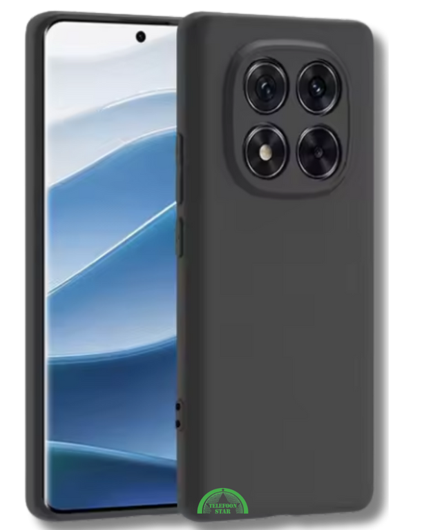 Hoesje voor Xiaomi Redmi Note 15 Pro Zwart Siliconen