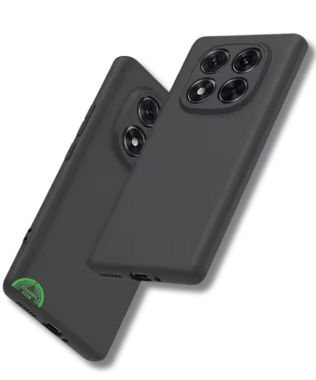 Hoesje voor Xiaomi Redmi Note 15 Plus Zwart Siliconen
