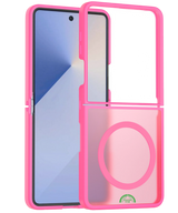 Hoesje voor Samsung Z Flip 6 Rose Guard Frosted Armor Case