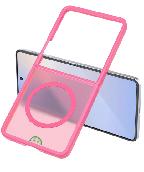 Hoesje voor Samsung Z Flip 7 FE Rose Guard Frosted Armor Case