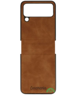 Hoesje voor Samsung Z Flip 6 Heritage Leather Wallet Case