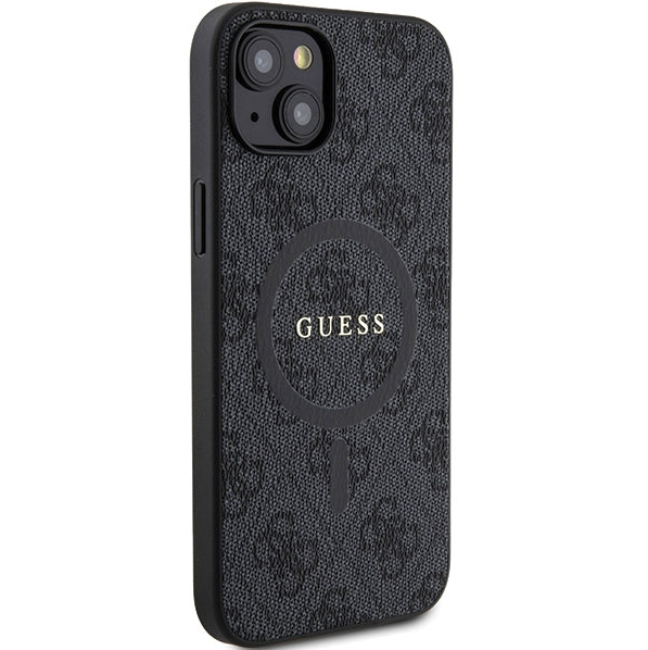 iPhone 15 MagSafe Hoesje | Guess Hoesje | Zwart