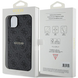 iPhone 15 MagSafe Hoesje | Guess Hoesje | Zwart