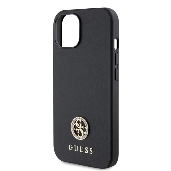 iPhone 15 Hardcase | Guess Backcover | Zwart