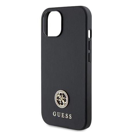 iPhone 15 Hardcase | Guess Backcover | Zwart