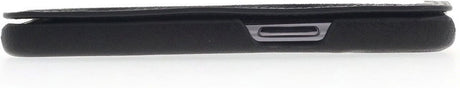 iPhone 15 Pro Max 100% Leer hoesje | Lederen Bookcase | Minimalistisch | Zwart