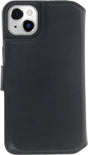 iPhone 15 Pro 2 in 1 Hoesje | 100% Leer | Minimalistisch | Zwart