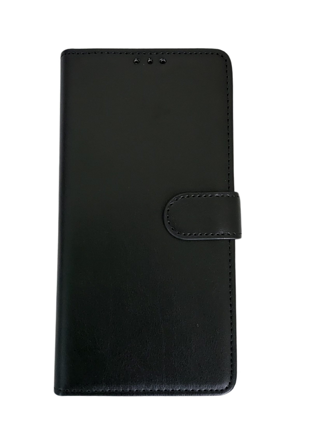 Boek case Zwartte cover iPhone 16 Plus