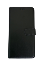 Boek case Zwartte cover iPhone 16 Plus