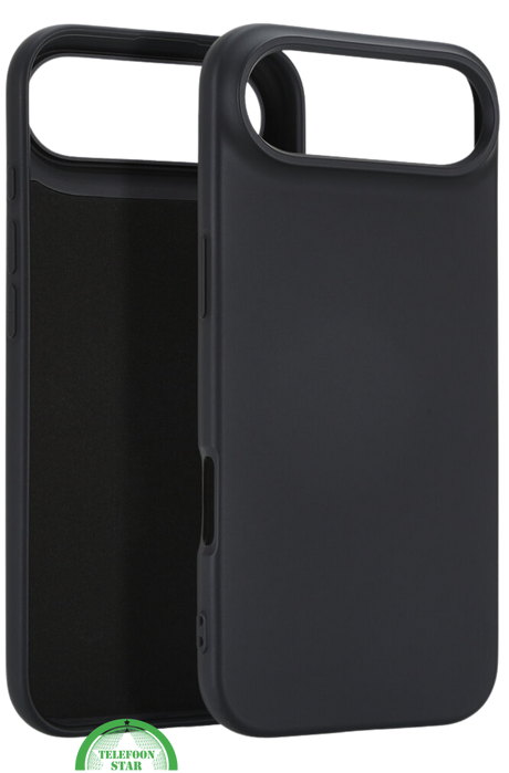 Zwart Soft Touch Hoesje voor iPhone 17 Air &ndash; Slank, Stijlvol &amp; Beschermend | Telefoonstar
