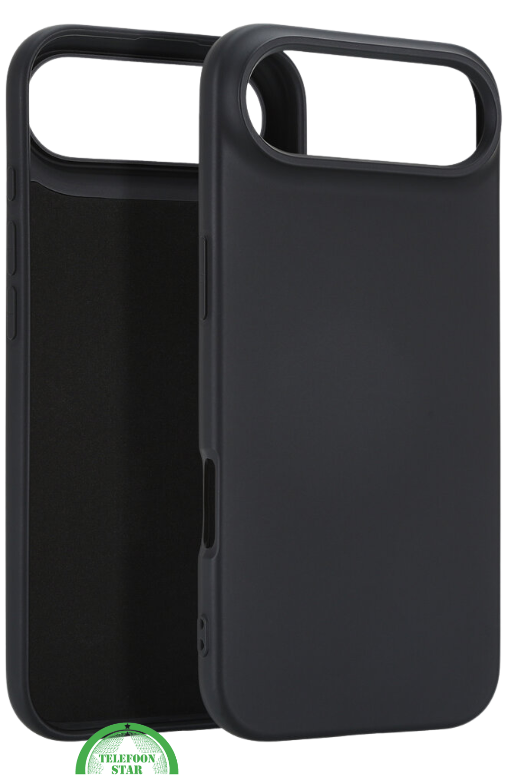 Zwart Soft Touch Hoesje voor iPhone 17 Air &ndash; Slank, Stijlvol &amp; Beschermend | Telefoonstar
