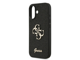 Guess Zwart Glitter Hoesje &ndash; met Gouden Logo &amp; Stijlvolle Bescherming