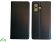 Flip Case Boek Zwart Luxe Leren Klaphoes met 3 Pashouders voor iPhone 16