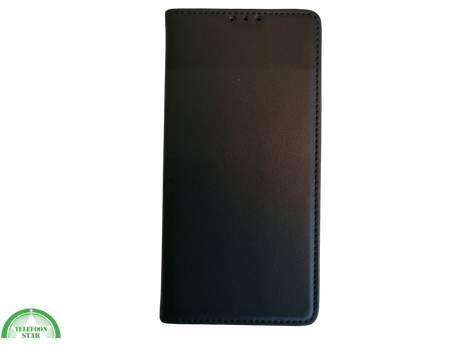 Flip Case Boek Zwart Luxe Klaphoes met 3 Pashouders voor iPhone 16 Plus