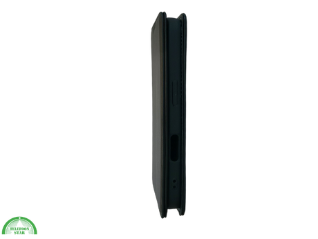 Flip Case Boek Zwart Luxe Klaphoes met 3 Pashouders voor iPhone 16 Plus